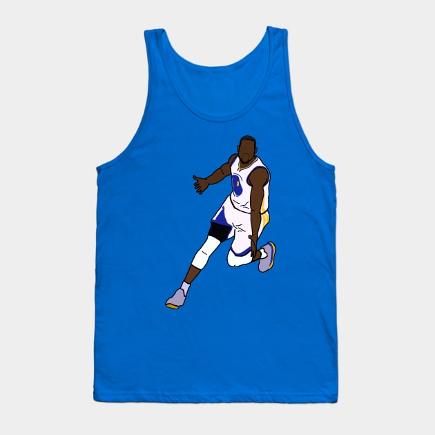 Andre Iguodala Dunk Celebration - NBA Golden State Warriors Tank Top by xavierjfong